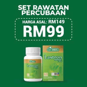 PAKEJ PERCUBAAN - 1 LAXTRON KAPSUL
